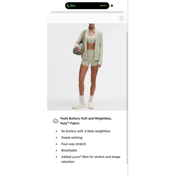 Lululemon Fog Jacket - Picture 4 of 7